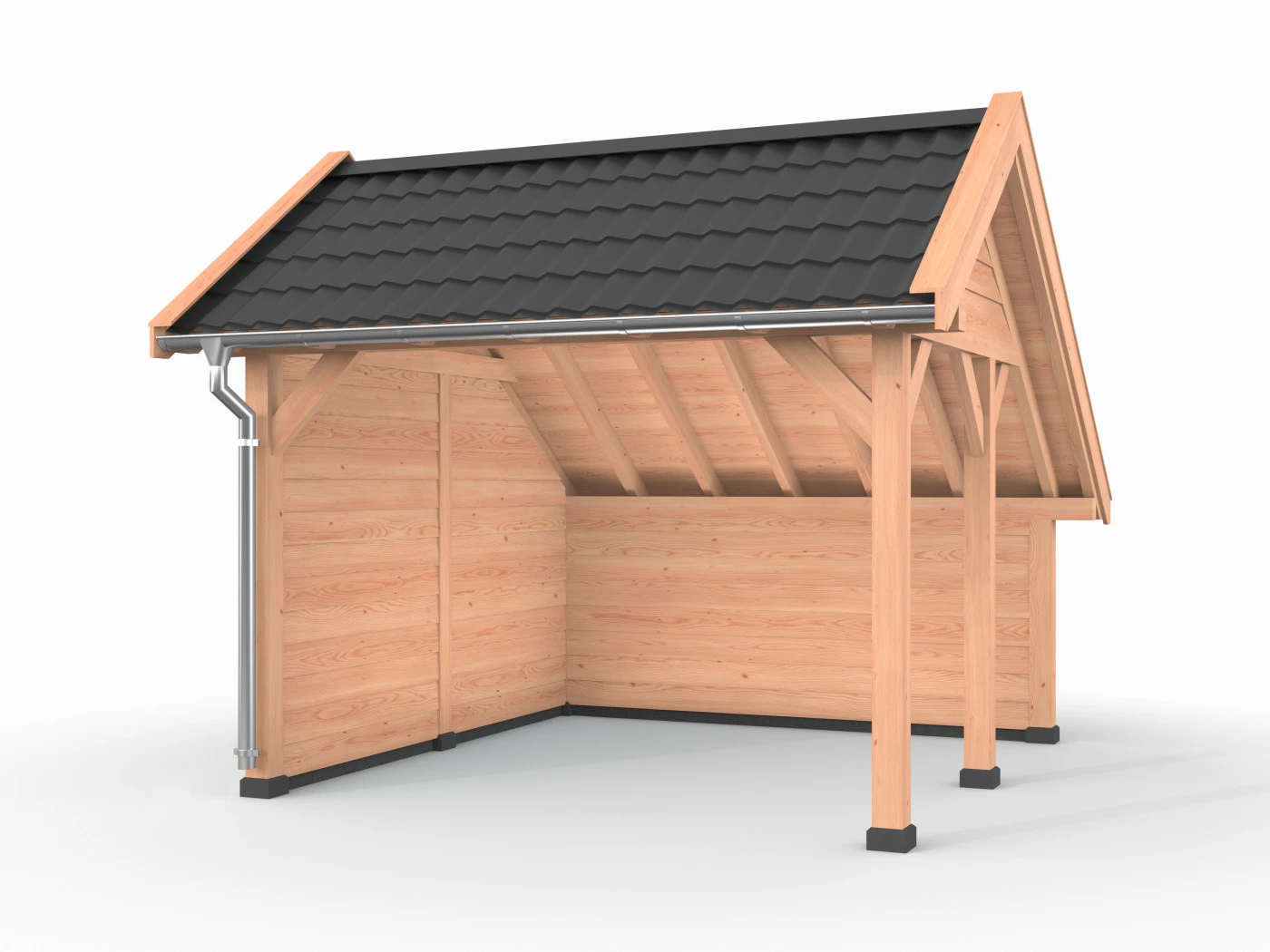 Douglas Kapschuur, 400 x 400, met achterwand en zijwand, Westwood Deluxe - Afbeelding 1